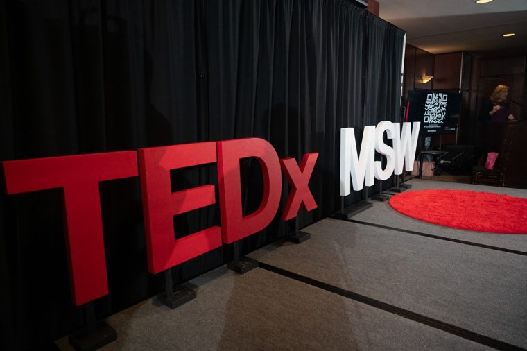 The TEDx stage